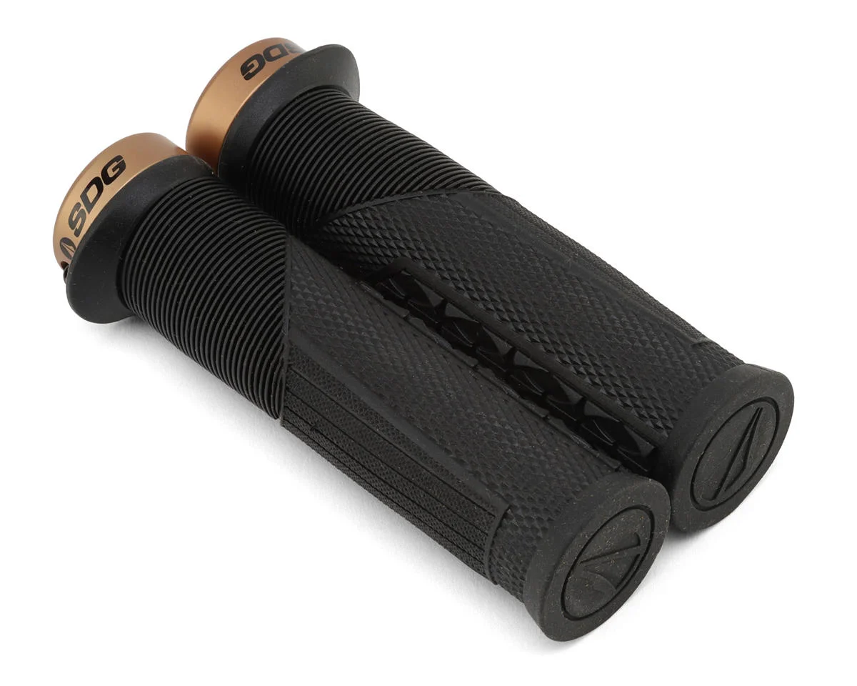 SDG Open Core Thrice Lock-On Grips (Black/Gold)